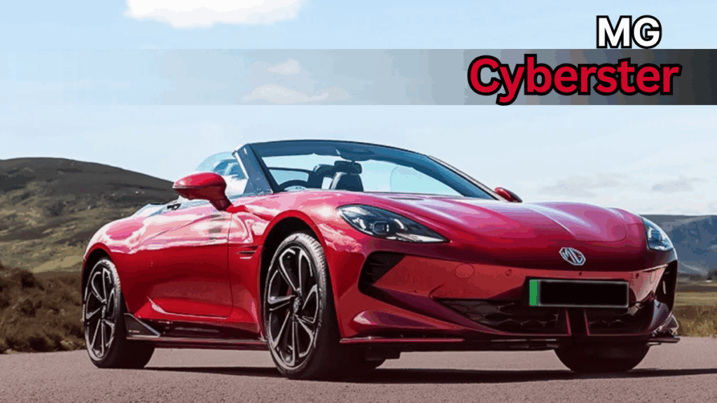 MG Cyberster Launch: India's First Electric Roadster Arrives