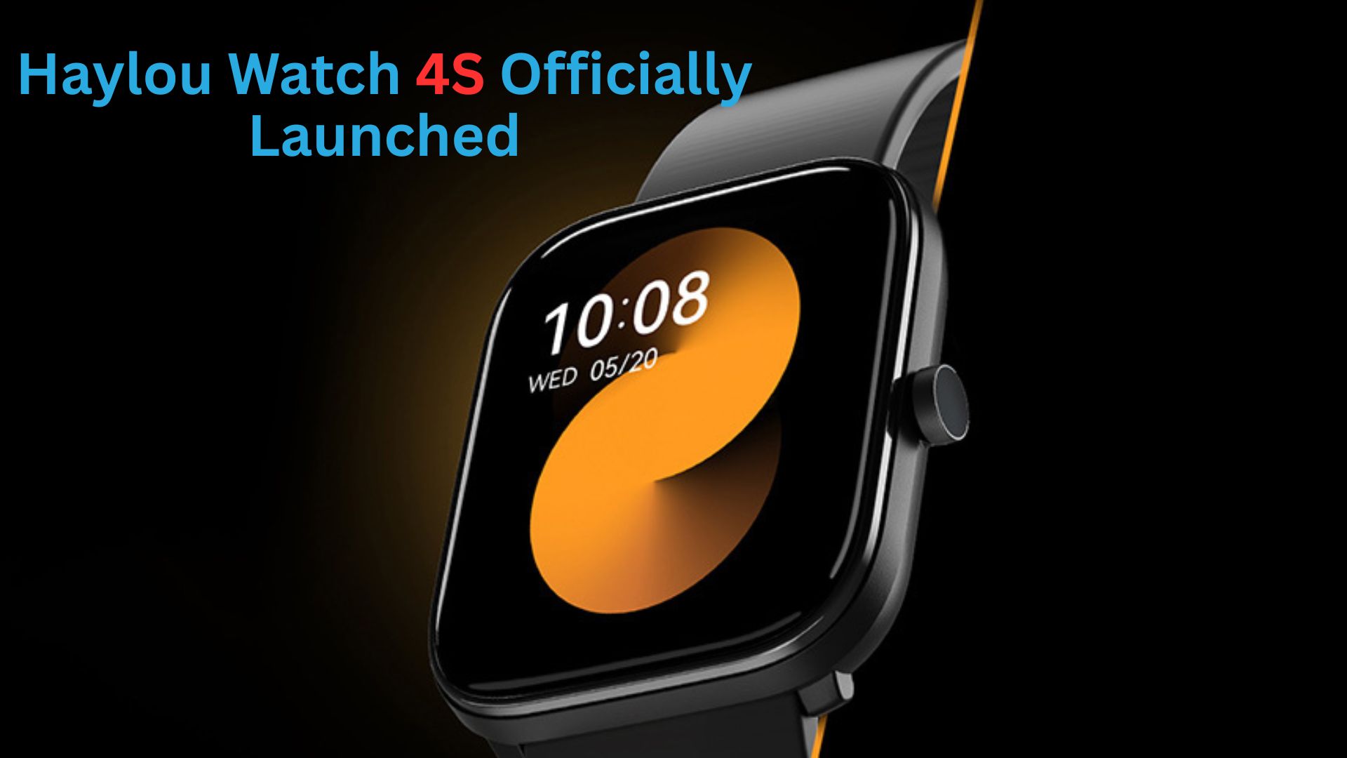 Haylou Watch 4S Officially Launched: A Feature-Rich Smartwatch on a Budget